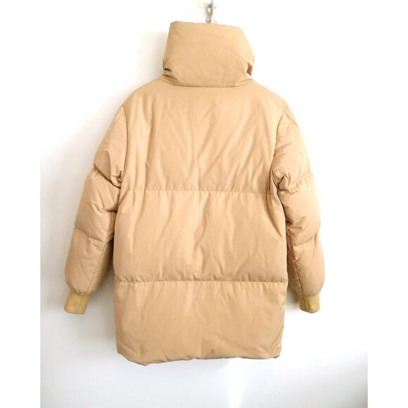 LA MAISON SIMONS Canada Recycled Down Cocoon Puffer Jacket Coat Cream XXS $275 - Picture 10 of 12